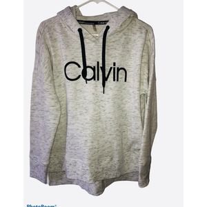 Calvin Klein Women’s Sweat Shirt Size Small Gray Black